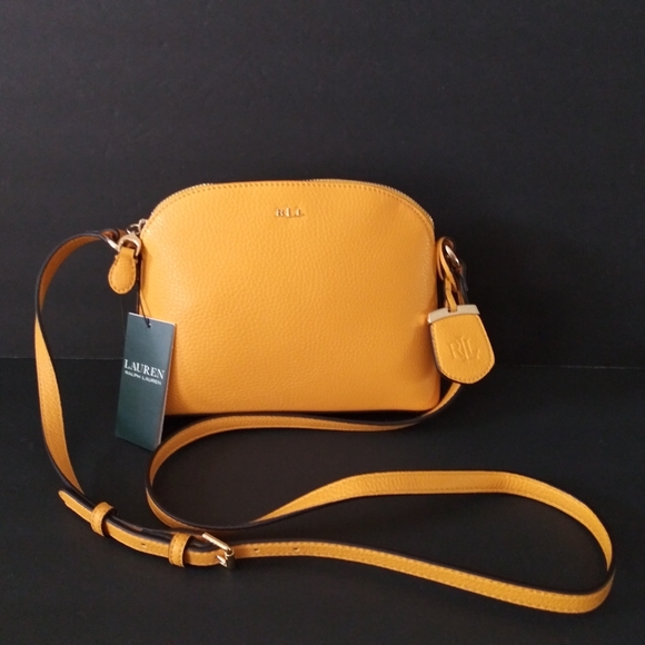 NWT RALPH LAUREN CROSSBODY BAG PURโฆ - Picture 10 of 11